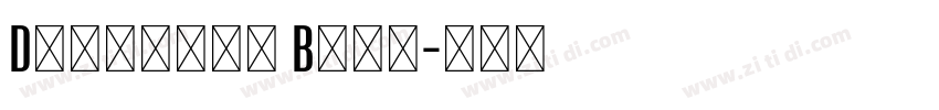 Designer Bold字体转换